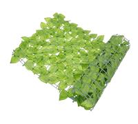 Lurrose Brise-Vue Feuillage Artificiel Simili Verte Treillis Décoratif Jardin Balcon Barrière Jardin Résistante Aux UV Protection Intime Extérieure