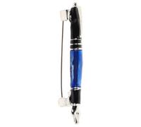 Lurrose Broche Épingle Vintage Stylo-plume en Alliage Solide, Accessoire Rétro Léger pour Vêtements, Paquet à Dos et Chapeaux, Broche à Bijoux pour Femme et Homme, Présent Vintage Élégant