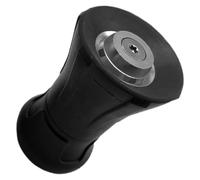 Lurrose Buse D'arrosage Haute Pression Noire, Pulvérisateur Rotatif Réglable pour Tuyau D'arrosage, Outil de Nettoyage Multifonction pour Jardin et Lavage Voiture, 1 Pièce