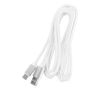 Lurrose Câble de Données USB Type- pour Appareils Type-C à l'abrasion Anti-Torsion pour Chargement et de Données Nylon Noir
