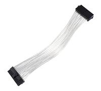 Lurrose Câble Extension Alimentation pour Carte Mère ATX Broche Mâle vers Femelle Câble Alimentation Interne pour Pc