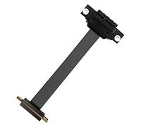 Lurrose Câble Extension Pci-e Rallonge De Câble Pcie sans Alimentation Supplémentaire