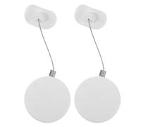 Lurrose Câbles Antivol en Fil d'Acier Rétractables Automatiques Télescopiques, Lot de 2 Système Anti-Perte et Étuis Antivol pour Équipements Électroniques