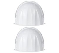 Lurrose Cache-Caméra de Portail Imperméable Lot de 2 Housses Résistantes aux Intempéries Fenêtre Large Protection Extérieure pour Caméra de Sécurité en Extérieur