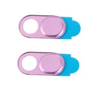 Lurrose Cache-caméra Élégante Ultra-Fin 2pcs en Alliage D'aluminium et Facile à Utiliser pour Ordinateur Portable et Tablette pour