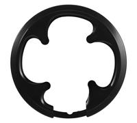 Lurrose Cache-chaîne de Vélo en Plastique Noir Léger avec Installation Facile pour Vélo de Route et VTT Protection Solide Roue Dentée
