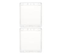Lurrose Cache de Sonnette Étanche 2pcs en Plastique pour Usage Intérieur et Extérieur, Protection la Pluie et Prolongation du Temps de Service