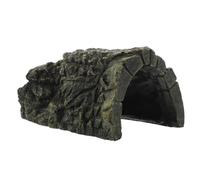 Lurrose Cachette Reptile Résine Plateforme de Baignade et Décoration Aquarium pour Terrarium Tortue Lézard Amphibiens Abri Naturel Multifonction pour Terrarium Reptile Terrestre