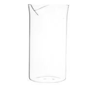 Lurrose Cafetière à Piston Verre de Remplacement pour Espresso et Infusion Thé Tasse Résistante Chaleur avec Bec Verseur Fin Compatible Presse Française et Machine à Café