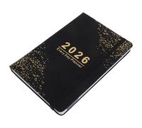 Lurrose Cahier de des Objectifs Journal Portable Rigide avec Horaire Outil Organisation pour Bureau École et Activités Professionnelles