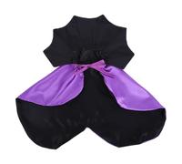 Lurrose Cape de Vampire pour Chat : Costume d'halloween pour Petits Chiens et Chats - Cape légère et Ajustable - Déguisement de Sorcier pour Les fêtes