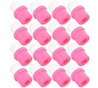 Lurrose Capsules de Dissolvant en Silicone pour Ongles Lot de 20 Capuchons de Trempage Réutilisables pour Vernis Gel UV Outil de Manucure pour Retrait de Faux Ongles à Domicile