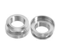 Lurrose Capuchons Jack Micro Guitare 3/8-32 Cuivre 2pcs, Verrous Sangle Acoustique, Efficace & Fixation Rapide pour Musiciens Professionnels en Enregistrements et Scènes