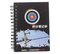 Lurrose Carnet de Score Tir à L’Arc Portable Format Compact Feuilles Multiples, Registre de Pointage pour Tournois et Entraînements Sportifs