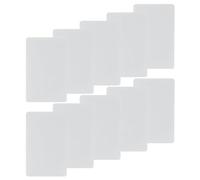 Lurrose Cartes de Nettoyage du Lecteur de Cartes en PVC, Pack de 10, Augmentation de la Performance des terminaux POS et serrures d'hôtel, adaptées aux banques et hôtels