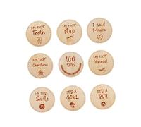 Lurrose Cartes Étapes Pour Bois Accessoire Photo Cartes Photo Annonce De Naissance