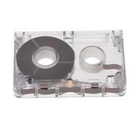 Lurrose Cassette Audio Vierge 60 Mc-60 Mini Format, Matériau Sûr Étui Rigide Transparent, pour Enregistrement D’interviews et Décoration Murale DIY, Cassette Audio Artisanale pour Projets