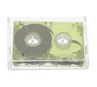 Lurrose Cassette Audio Vierge Verte 40-60 Bandes d'Enregistrement Audio Haute Fréquence Compatible Mini-Magnétophones pour Interviews Enregistrements Musicaux et Événements Vintage