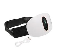 Lurrose Ceinture Amincissante Vibrante Appareil De Massage Pour Abdominaux Ceinture De Massage Du Ventre Ceinture Vibrante Équipement De Gym Taille Abdos Machine à Secouer Blanche Aptitude