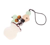 Lurrose Chaînette de Téléphone en Perles Bodhi Porte-clés Pendentif Délicat Ornement Suspendu de Augure Décoration Téléphone Portable Accessoire pour Femmes Longueur Moyenne