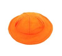 Lurrose Chapeau de Lapin pour Animaux de Compagnie Orange en Feutre, Accessoire de Costume Mignon et Facile à Porter pour Petits Animaux Lors de Séances Photo et Fêtes de Noël