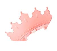 Lurrose Chapeau en Tpe et Pp de Bain Imperméable pour Garçon et Filles Forme Couronne Légère, Protège Yeux Oreilles Ajustable Pendant le Bain pour Garçons et Filles