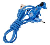 Lurrose Chargeur Chien Câble USB C Rapide, Métal et Plastique, Bleu | Chargeur Téléphone Chien, Câble de Chargement pour Téléphone, Animaux sur Cable Usb, Chargeur Multi Téléphone, Câble Charge