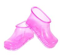 Lurrose Chaussures de Bain Faciles à Ranger en Pvc Résistantes la Déformation 1 Paire pour Pieds Adultes pour Pédicure et Massage des Pieds à Domicile