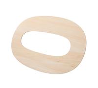 Lurrose Chiffre Zéro Bois pour Panneau Décoratif Bois Vierge Numéro de Maison Photo pour Anniversaire