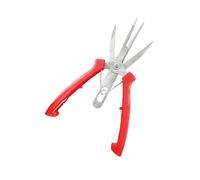 Lurrose Ciseaux Élagage Inoxydable pour Jardinage et Agriculture Coupe Précise de Fruits et Légumes Outil Multi-usage Ergonomique pour Gauchers et Droitiers