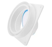 Lurrose Clapet Anti-retour Pour Conduit De Fumée Vanne Arrêt Plastique Couvercle De Ventilation Pour Hotte De Cuisinière Obturateur De Conduit Et Facile à Installer