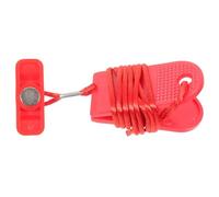 Lurrose Clé Magnétique de Sécurité pour Tapis Roulant Arrêt d'urgence, Compatibilité, Matériau Abs et Aimant Rouge, Accessoire Indispensable Fitness