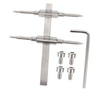 Lurrose Clé Ouverture pour Objectif De Caméra Ajustable Acier Inoxydable Outil De Réparation De Lentilles Kit Complet pour Démontage Et Entretien des Objectifs DSLR