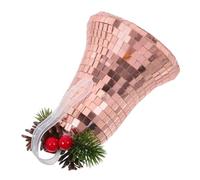 Lurrose Cloche Suspendue Verre Réfléchissant Décoration Disco Pour Arbre De Noël Accessoires De Danse Bal