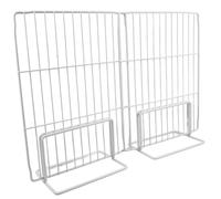 Lurrose Cloison Séparatrice Métallique Réglable Pour Congélateur Et Réfrigérateur, Maille Robuste, Largeur Extensible 37-44 Cm, Hauteur 28 Cm, Accessoire De Rangement Pour Tri Glacé En Supermarché