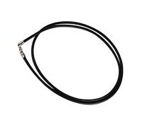 Lurrose Collier Cordon Bijoux Dreadlocks Cordon Wax Pour Bracelet Bijoux De Jade Collier Bricolage Lanière Cordes De Collier Ciré Colliers Noirs Bracelet Bricolage Cordon Cuir Tressé Black