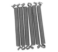 Lurrose Collier De Serrage Du Joint De Porte De Lave-linge à Chargement Frontal, Bague De Retenue Métallique Ressort, Étanchéité Renforcée, Lot De 6 Pièces Pour Maintenance Machine à Laver