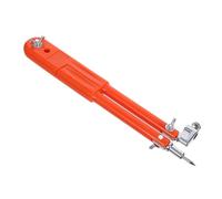 Lurrose Compas de Précision pour Travail du Bois Outil de Marquage en Métal Grand Compas Réglable pour Dessin Circulaire Menuiserie 25x90cm Outil de Traçage Professionnel pour Bricolage