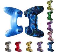 Lurrose Coque en Silicone pour 4 Manettes Protection Intégrale et Ajustement Sécurisé, Accessoires de Camouflage pour Contrôleur de Jeu