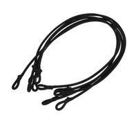Lurrose Corde Élastique en Latex Haute Élasticité 5pcs pour Trampoline avec Fixation Robuste en Nylon pour Usage Extérieur et Activités Sportives Diverses