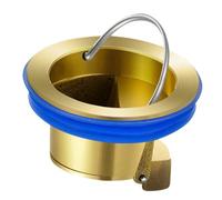 Lurrose Core De Drainage Du Sol Anti-saveur Scellage à L'épreuve Des Odeurs Bain Siphon De Sol Crépine Toilettes Pour Noyau De Siphon De Sol Bouchon Noyau Anti-odeur Doré Tout Bronze