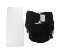 Lurrose Couche lavable pour adulte avec insert de nuit | Convient aux tours de taille de 80 à 117 cm (31,5 à 46 pouces), couches-culottes ajustables pour personnes âgées,
