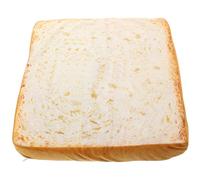 Lurrose Coussin de Toast 40X40X7 CM Tapis de Couchage Amovible et Doux pour Chat et Petit Chien Coussin Confortable en Peluche pour Canapé Lit et Voyage