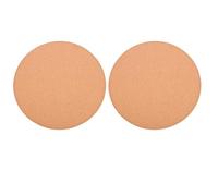 Lurrose Coussinet pour Pot de Fleurs Rond en Liège, 2 Pièces | Protection de Surface, Ne Se Déforme Pas, pour Pots Céramique, Usage Intérieur et Sol