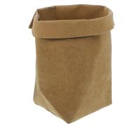 Lurrose Couvercle de Pot de Fleurs en Papier Kraft Lavable Taille S Marron