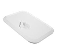 Lurrose Couvercle de Trappe D'accès pour Kayak et Bateau Moteur en Caoutchouc et Abs Blanc, Résistant à L'âge, Facile à Utiliser, pour Ajout de Rangement Intérieur