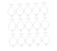 Lurrose Crochets de Plafond pour Suspendre Décorations et Lumières, Lot de 48 Pièces Acier, Usage Mariage et Bureau