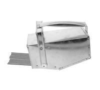 Lurrose Cueilleur de Fruits Bleuets avec Râteau à Dents Inoxydable Manche Ergonomique Outil Léger et Résistant pour Jardinage et Récolte Douce