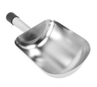 Lurrose Cuillère à Glace et Pelle Alimentaire en Acier Inoxydable, Petite Taille, Double Embouchure, Pelle Utilitaire pour Fruits Secs, Bonbons et Grains de Café, Ustensile Cuisine