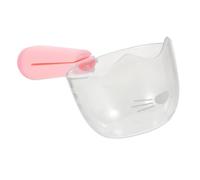 Lurrose Cuillère de Nourriture pour Animaux avec Clip de Fermeture Balance Intégrée Mesure Précise Adaptée pour Croquettes et Pâtée Chien Chat Accessoire Léger et Pratique Rose